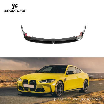 Prepreg Carbon Fiber Front Diffuser Lip for BMW G80 M3 & G82/G83 M4 Competition (2021-2023)